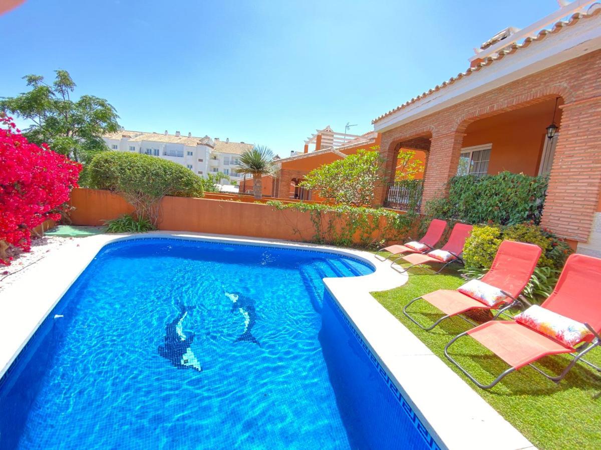 Villa With Heated Private Pool, Sea View& Turkish Sauna ベナルマデナ エクステリア 写真